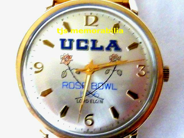 1966 UCLA BRUINS ROSE BOWL CHAMPIONSHIP WATCH ! FIRST ROSE BOWL !