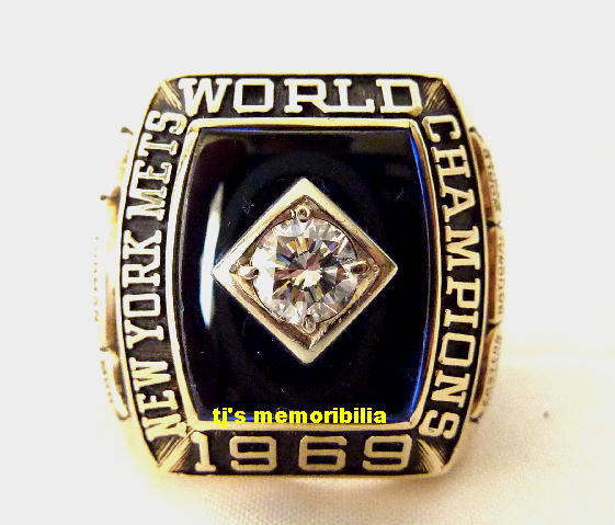 1969 NEW YORK METS WORLD SERIES CHAMPIONSHIP RING