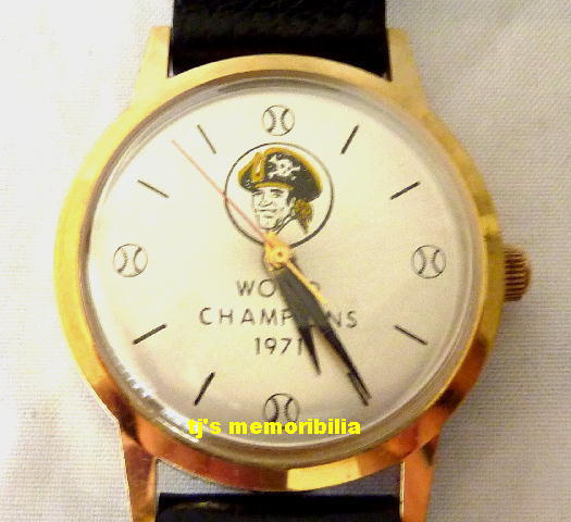 1971 PITTSBURGH PIRATES WORLD SERIES CHAMPIONSHIP WATCH