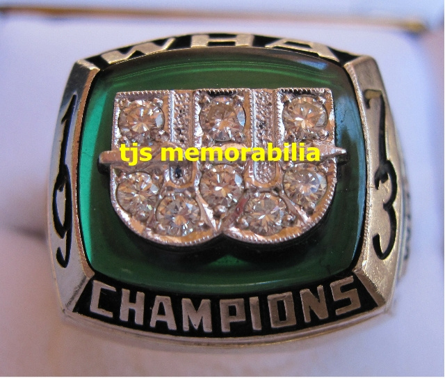 1973 HARTFORD WHALERS WHA CHAMPIONSHIP RING