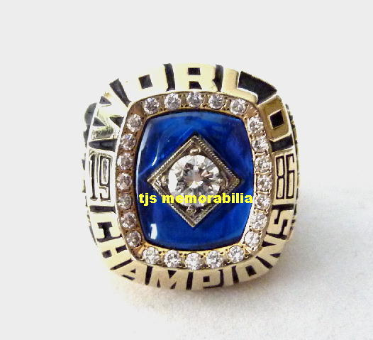 1986 NEW YORK METS WORLD SERIES CHAMPIONSHIP RING