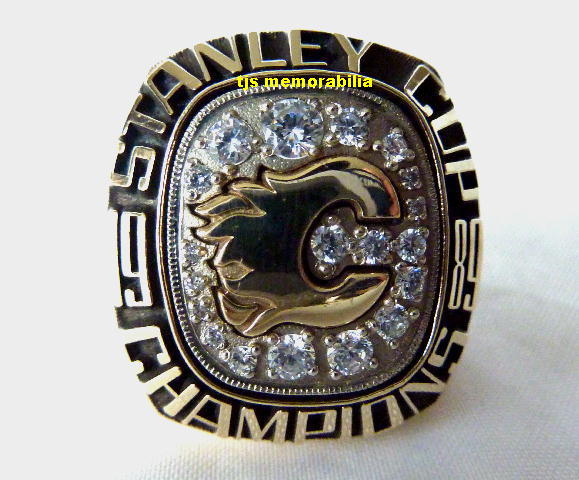 1989 CALGARY FLAMES STANLEY CUP CHAMPIONSHIP RING