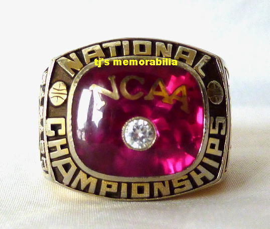 1990 NCAA BASKETBALL REFEREE NATIONAL CHAMPIONSHIP RING