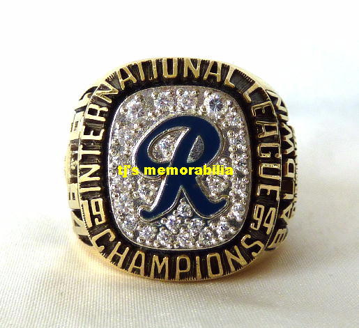 1994 RICHMOND BRAVES INT'L LEAGUE CHAMPIONSHIP RING