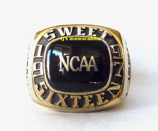 1997 CHATTANOOGA MOCS NCAA SWEET SIXTEEN CHAMPIONSHIP RING