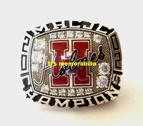 2002 HOLMES BULLDOGS MACJC CHAMPIONSHIP RING