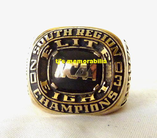 2003 ECKERD TRITONS NCAA ELITE EIGHT SOUTH REGION CHAMPIONSHIP RING