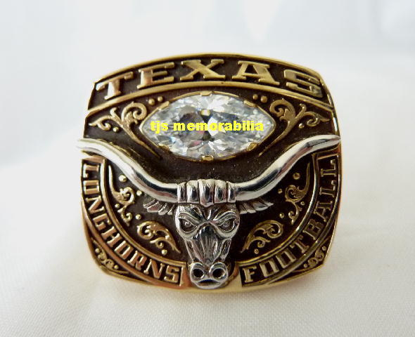 2007 TEXAS LONGHORNS HOLIDAY BOWL CHAMPIONSHIP RING