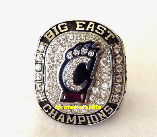 2009 CINCINNATI BEARCATS BIG EAST CHAMPIONSHIP RING