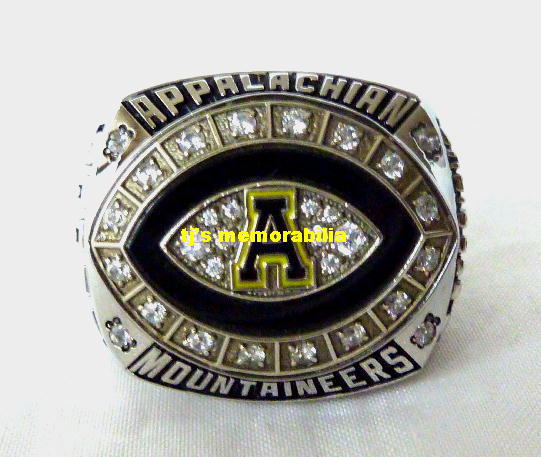 2009 APPALACHIAN STATE MOUNTAINEERS SOUTHERN CONFERENCE CHAMPIONSHIP RING