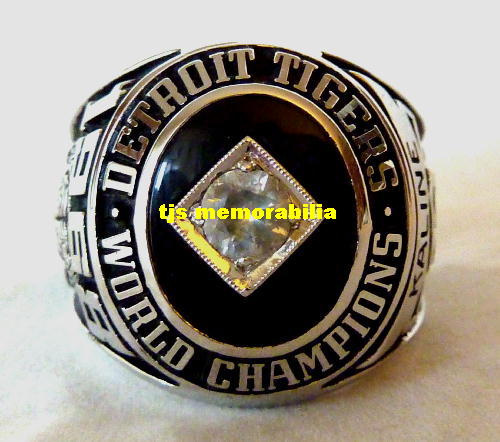 1968 DETROIT TIGERS WORLD SERIES CHAMPIONSHIP RING