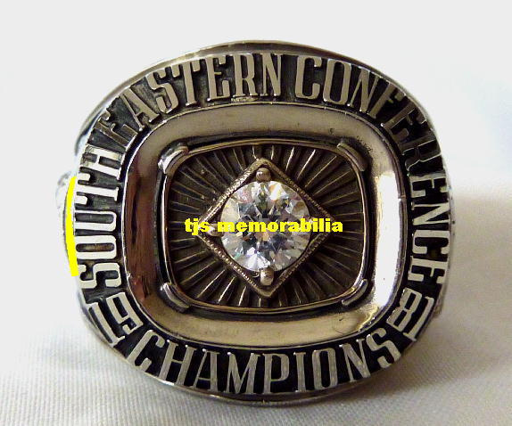 1981 GEORGIA BULLDOGS SEC CHAMPIONSHIP RING