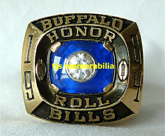 1984 BUFFALO BILLS HONOR ROLL CHAMPIONSHIP RING