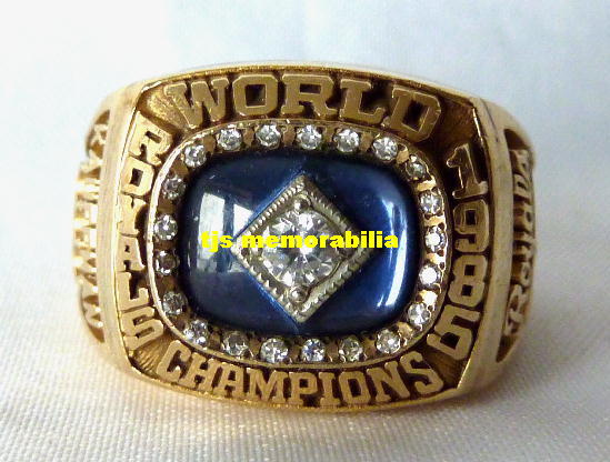 1985 KC ROYALS WORLD SERIES CHAMPIONSHIP RING - LADIES