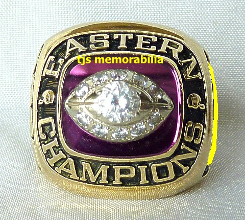 1985 BIRMINGHAM STALLIONS USFL EASTERN CONFERENCE CHAMPIONSHIP RING