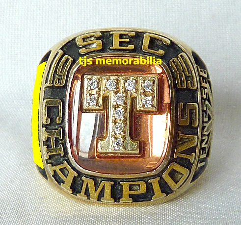 1989 TENNESSEE VOLS SEC CHAMPIONSHIP RING