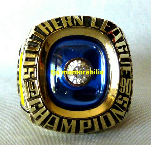 1990 MEMPHIS CHICKS SOUTHERN LEAGUE CHAMPIONSHIP RING