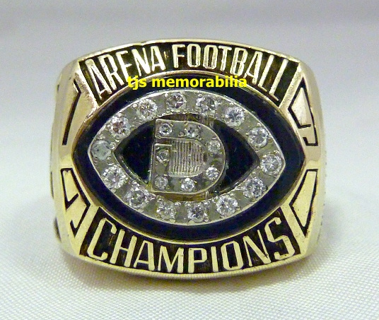 1990 DETROIT DRIVE ARENA BOWL IV CHAMPIONSHIP RING