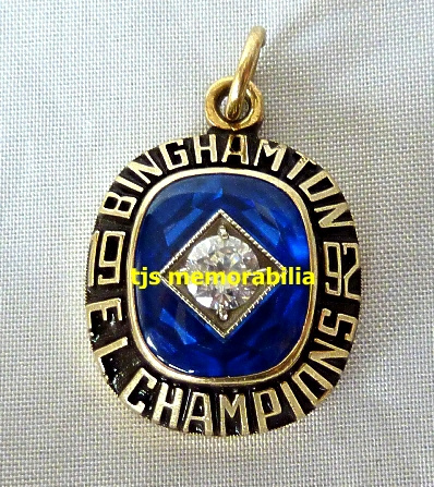 1992 BINGHAMTON METS EASTERN LEAGUE CHAMPIONSHIP RING TOP PENDANT