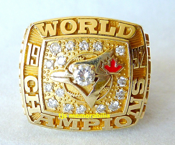 1992 TORONTO BLUE JAYS WORLD SERIES CHAMPIONSHIP RING