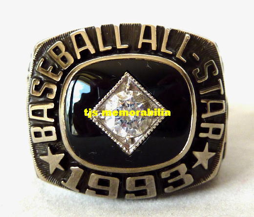 1993 BALTIMORE ORIOLES MLB ALL - STAR CHAMPIONSHIP RING