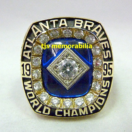 1995 ATLANTA BRAVES WORLD SERIES CHAMPIONSHIP RING
