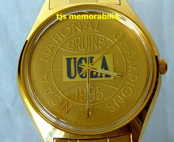 1995 UCLA BRUINS NATIONAL CHAMPIONSHIP WATCH