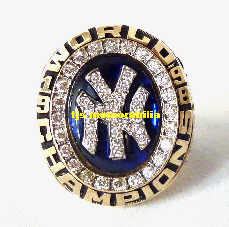 1998 NY YANKEES WORLD SERIES CHAMPIONSHIP RING