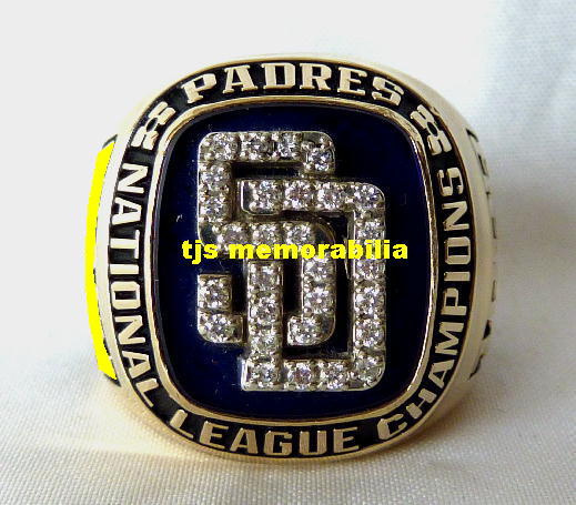 1998 SAN DIEGO PADRES NATIONAL LEAGUE CHAMPIONSHIP RING