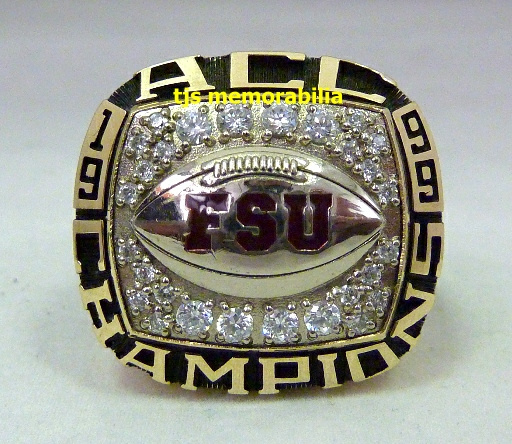 1999 FLORIDA STATE SEMINOLES ACC CHAMPIONSHIP RING