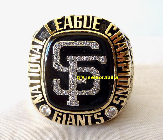 2002 SAN FRANCISCO NATIONAL LEAGUE CHAMPIONSHIP RING