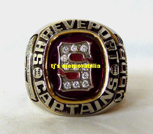 1991 SHREVEPORT CAPTAINS TEXAS BOWL CHAMPIONSHIP RING