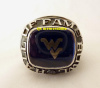 1983 WEST VIRGINIA MOUNTAINEERS GATOR BOWL CHAMPIONSHIP RING