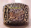 1984 GEORGETOWN HOYAS NCAA CHAMPIONSHIP RING !