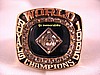 1985 KANSAS CITY ROYALS WORLD SERIES CHAMPIONSHIP RING