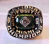 1987 U OF MIAMI HURRICANES NATIONAL CHAMPIONSHIP RING !