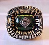 1987 U OF MIAMI HURRICANES NATIONAL CHAMPIONSHIP RING !