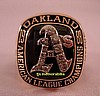 1988 OAKLAND ATHLETICS AMERICAN LEAGUE CHAMPIONSHIP RING