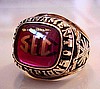 1989 ALABAMA CRIMSON TIDE SEC CHAMPIONSHIP RING