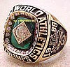 1989 OAKLAND A'S WS CHAMPIONSHIP RING