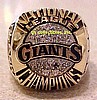 1989 SF GIANTS NL CHAMPIONSHIP RING 