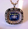 1998 AIR FORCE WAC CHAMPIONSHIP PENDANT WITH ORIGINAL PRESENTATION BOX & NECKLACE