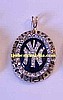 1998 NEW YORK YANKEES WORLD SERIES CHAMPIONSHIP PENDANT