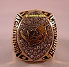 2001 GRAND RAPIDS RAMPAGE ARENA BOWL CHAMPIONSHIP RING