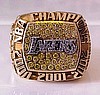 2002 LA LAKERS NBA CHAMPIONSHIP RING