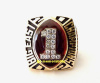 2002 UNIVERSITY OF MIAMI HURRICANES BIG EAST CHAMPIONSHIP RING 