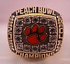 2004 CLEMSON TIGERS PEACH BOWL CHAMPIONSHIP RING