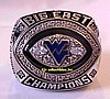 2005 WEST VIRGINIA MOUNTAINEERS BIG EAST CHAMPIONSHIP RING !