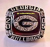 2005 GEORGIA BULLDOGS OUTBACK BOWL CHAMPIONSHIP RING