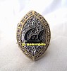 2007 CAL BEARS ARMED FORCES BOWL CHAMPIONSHIP RING & GAME USED PLAYERS JERSEY
